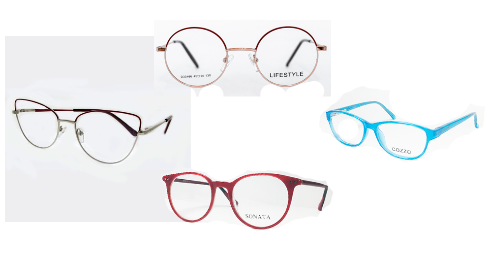 Металлические и пластиковые оправы Металлические и пластиковые оправы